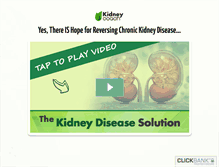 Tablet Screenshot of beatkidneydisease.com